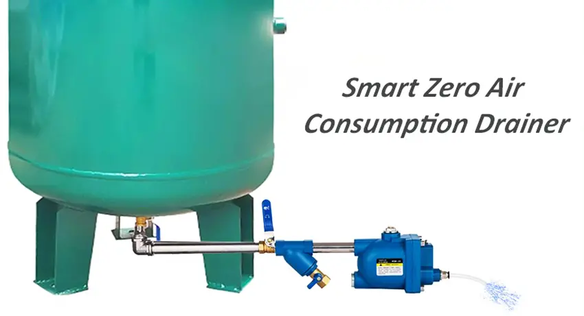 smart zero air consumption drainer